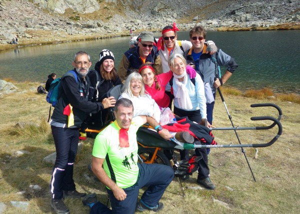 Trail Hervé Gourdel - Equipe Joëlette "Queen B"